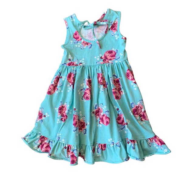 Eleanor Rose Floral tank Dress 6/7 Years - Picture 5 of 7